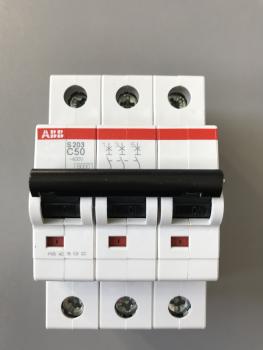 ABB Leitungsschutzschalter S203-C50 3-polig